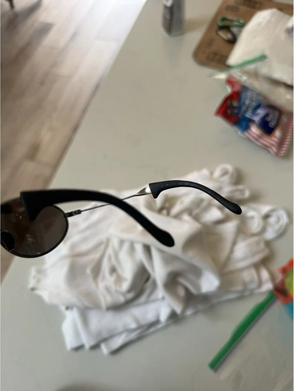 VINTAGE B&L RAY-BAN BLUE MIRROR ORBS SUNGLASSEs